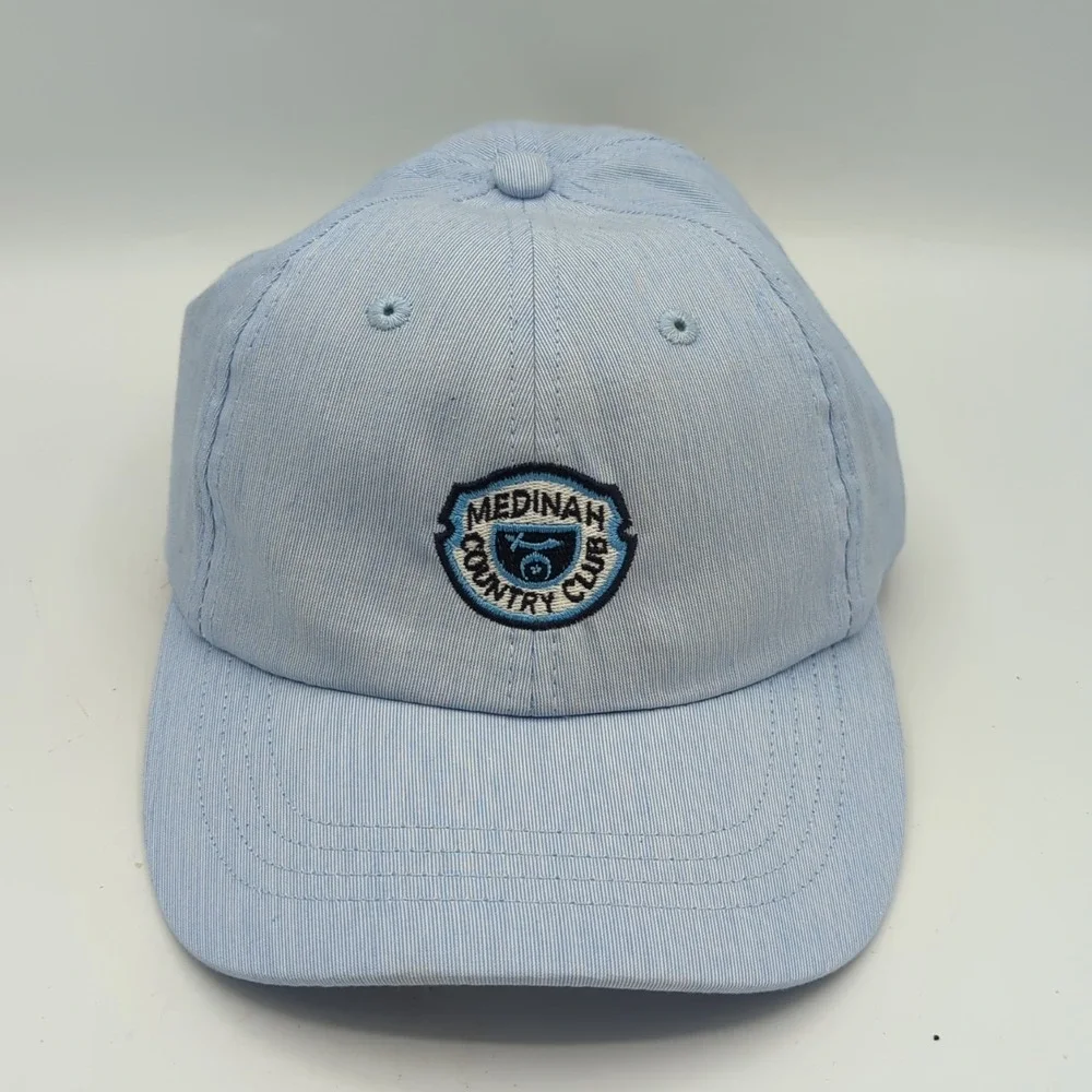 Medinah Country Club Hat Golf Cap Imperial Strapback Blue Adjustable